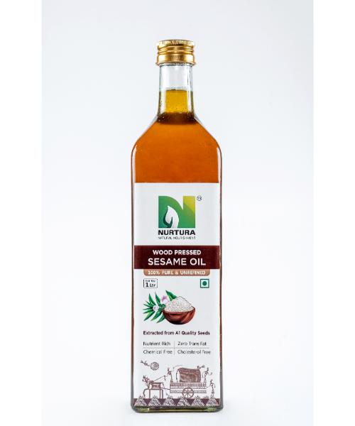 Cold Pressed White Sesame / Gingelly Oil – Buy Online India1