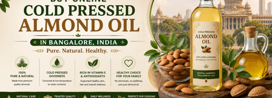 Buy Online Cold Pressed Almond Oil